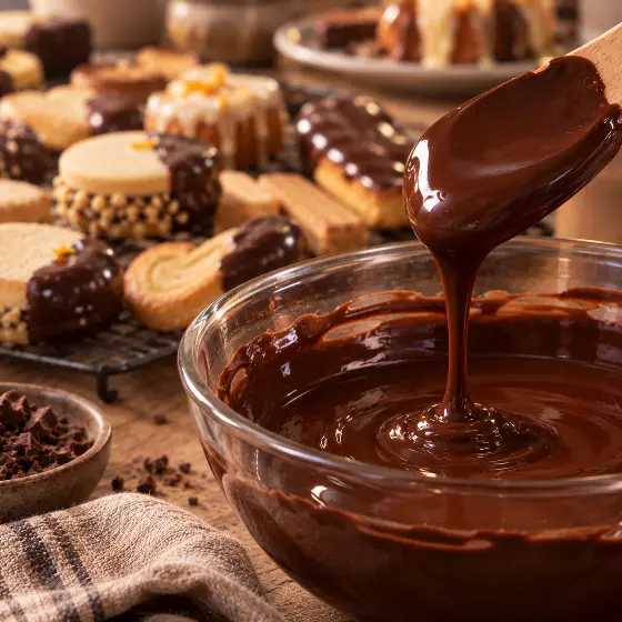 Baño de chocolate
