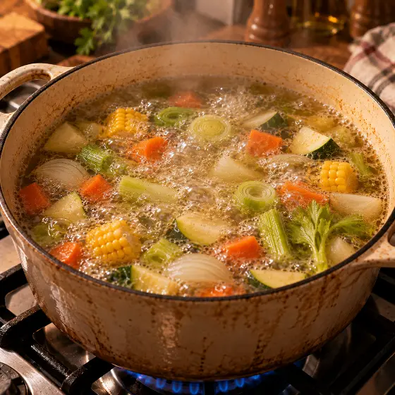 Caldo de verduras