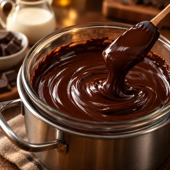 Ganache de chocolate