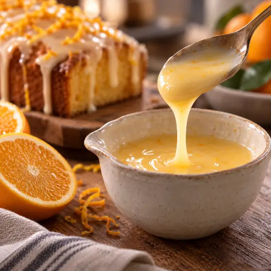 Glaseado de naranja