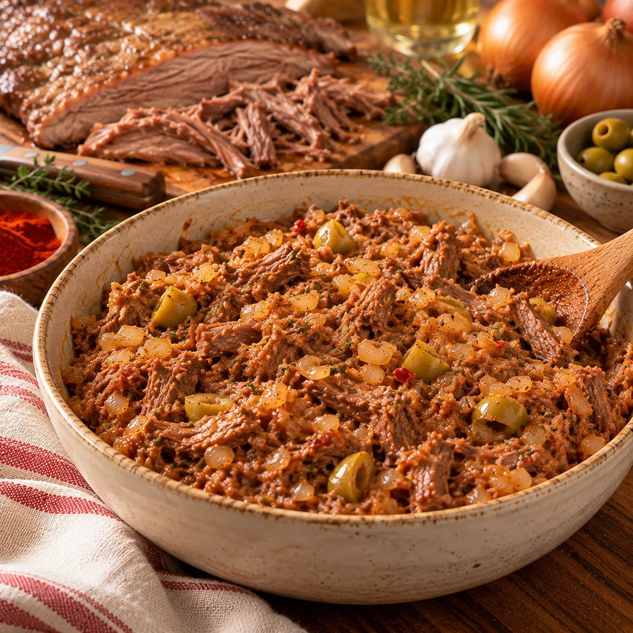 Relleno de carne para empanada