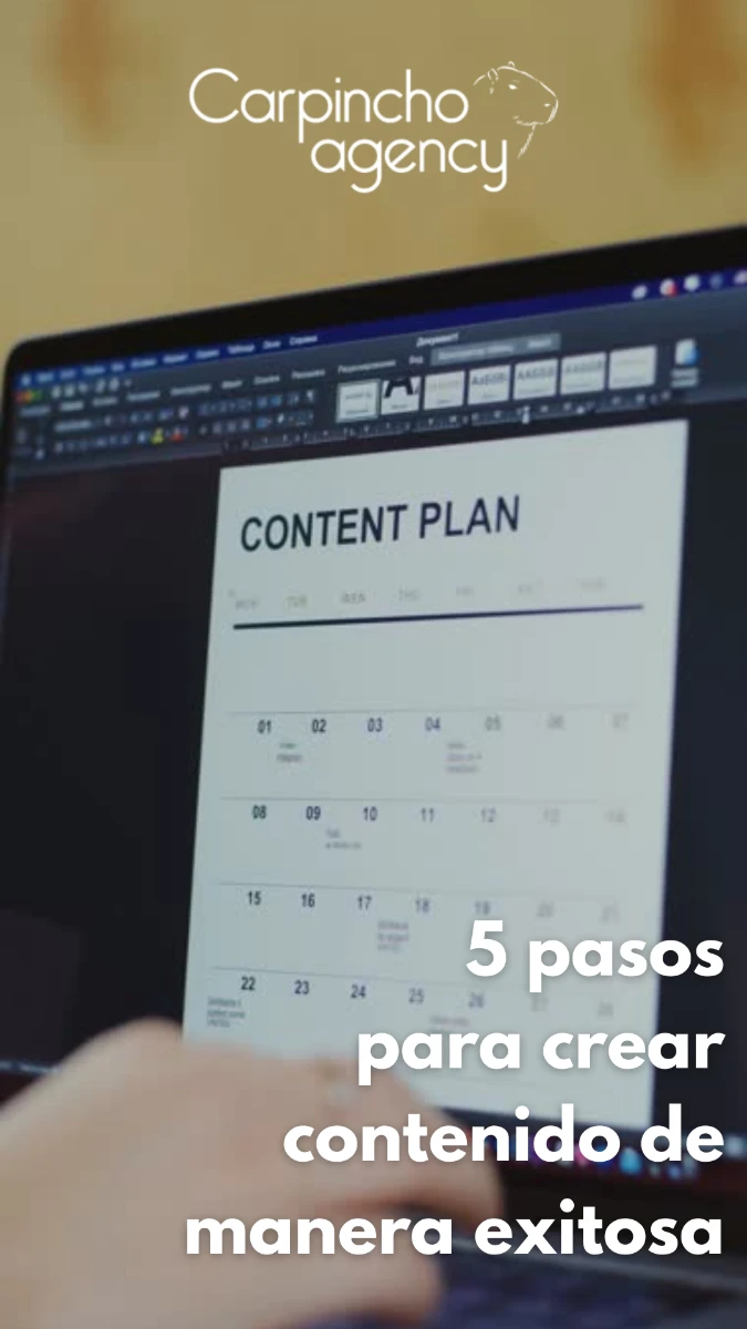 Planificación de contenido para tu negocio