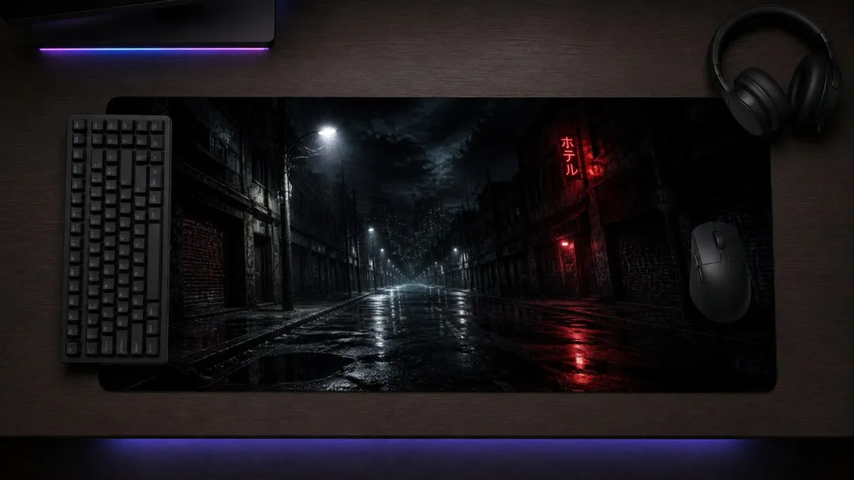 Mousepad personalizado estilo Sem estilo  Street dark — SimplaGamer
