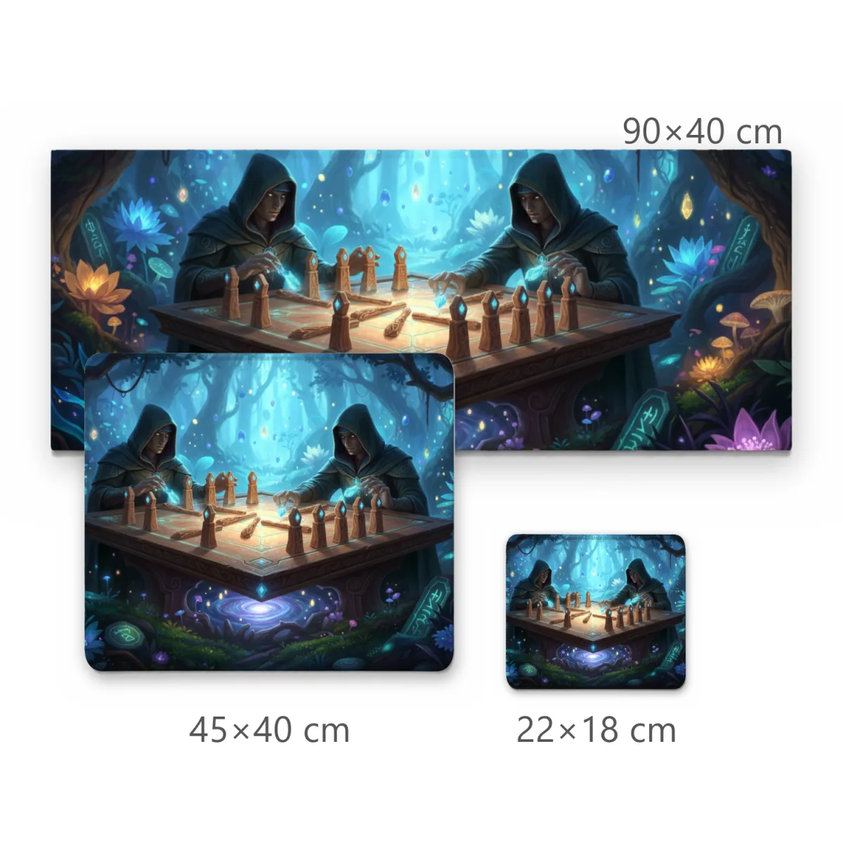 Mousepad Gamer Jogo Místico na Floresta Encantada