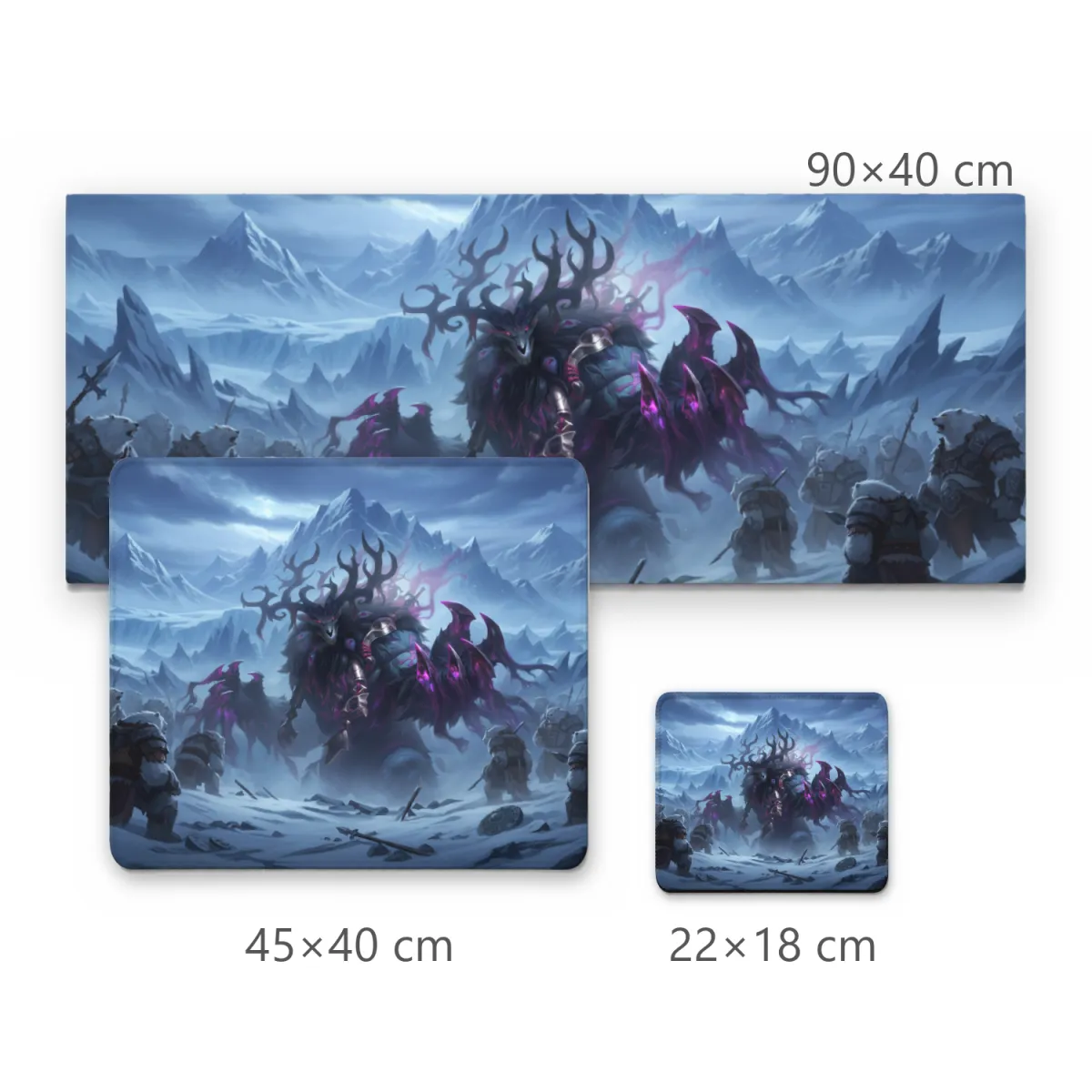 Mousepad Gamer Urso Ancestral dos Mil Flagelos no Ártico