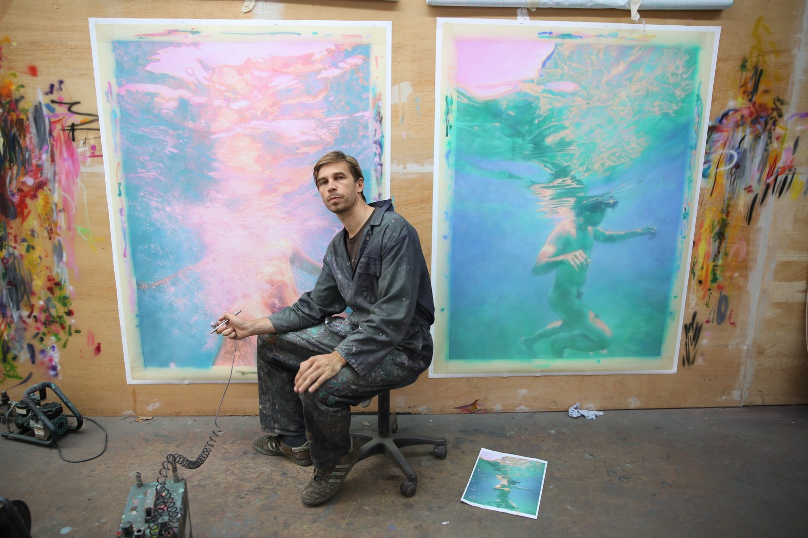Painting some Interdependence Pieces