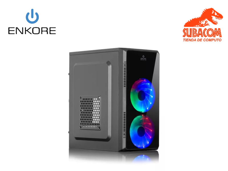 CASE ENKORE BRAVIO PARA MICRO ATX RAINBOW 120MM