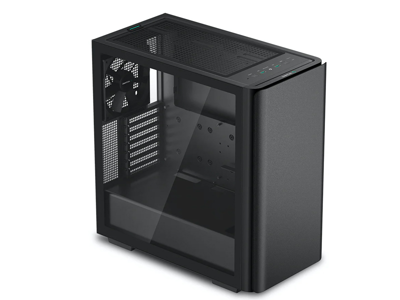 CASE DEEPCOOL CK500 MID-TOWER 2FAN, VIDRIO TEMPLADO, COLOR NEGRO