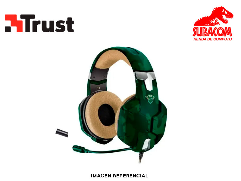 AUDIFONOS TRUST GXT322C CARUS GAMING