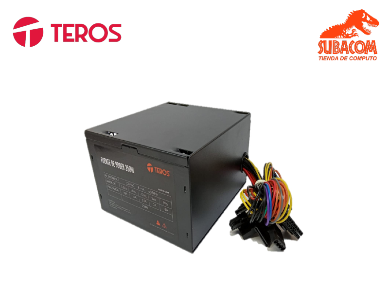 FUENTE DE PODER DE GABINETE TEROS 250W