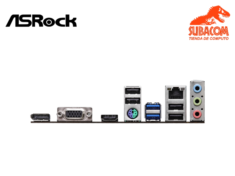 PLACA ASROCK H610M HDV, LGA 1700, DDR4 3200MHZ, HDMI DP, INTEL 1