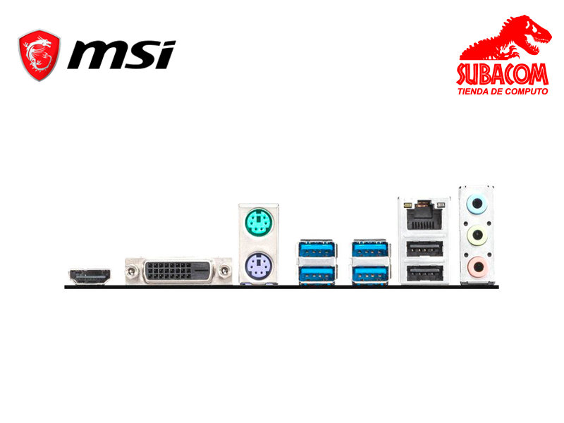 PLACA MADRE MSI A520M-A PRO, AMD AM4, 2 RANURAS DDR4, mATX 1