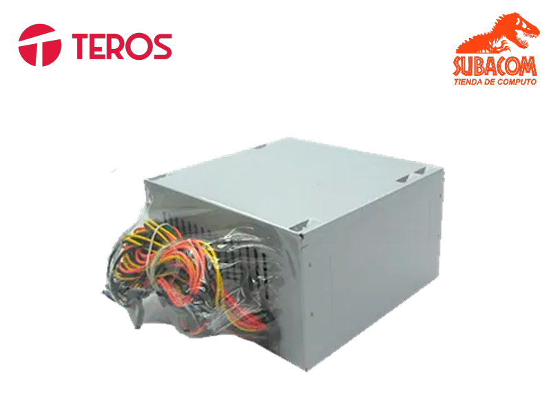 FUENTE DE PODER DE GABINETE TEROS ATX-600W
