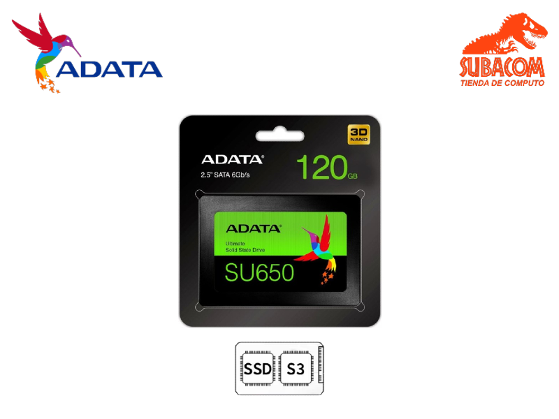 DISCO SOLIDO ADATA SU650 120GB