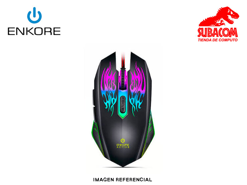 MOUSE EKM 300 ENKORE ACTIVE RGB LED