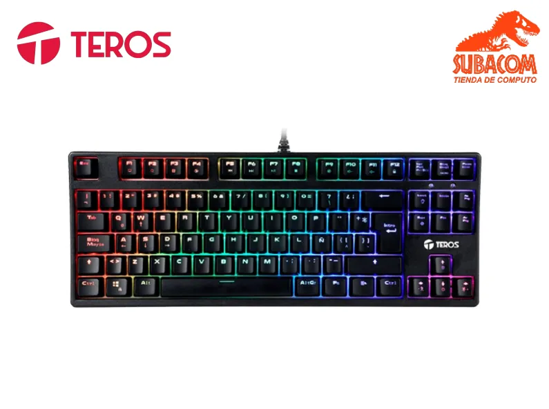 TECLADO GAMER MECANICO TEROS TE-4150N RGB