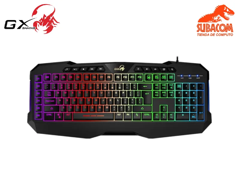 TECLADO GX SCORPION K11 PRO GAMING RGB GENIUS