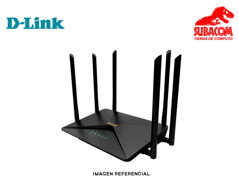 ROUTER D-LINK DIR-846 WIFI DUAL BAND, 5-PORT, 6 ANTENAS
