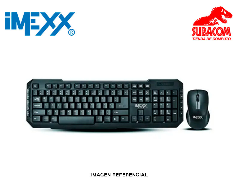COMBO INALÁMBRICO MULTIMEDIA IMEXX TECLADO + MOUSE