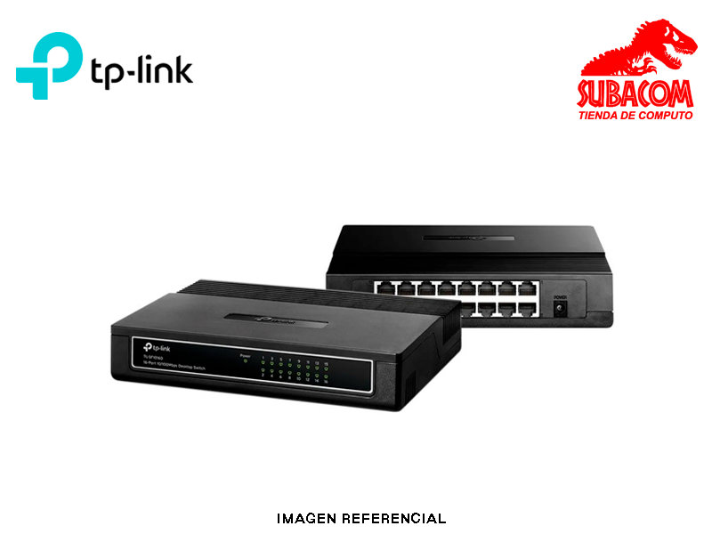 DESKTOP SWITCH TP-LINK TL-SF1016D 16-PORT 100MBPS