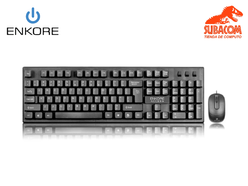 KIT ENKORE ACCESS ENT508 TECLADO Y MOUSE