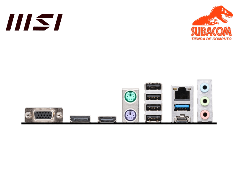 PLACA MADRE MSI PRO B760M-P, INTEL LGA 1700, 4 RANURAS DDR4 1