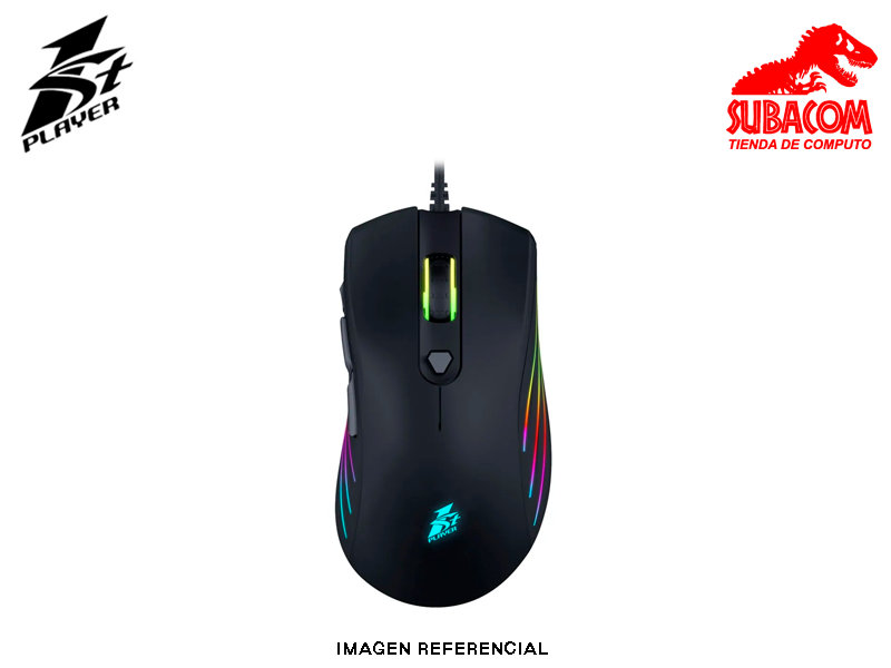 MOUSE GAMER 1ST PLAYER DK 3.0 RGB, 6400DPI