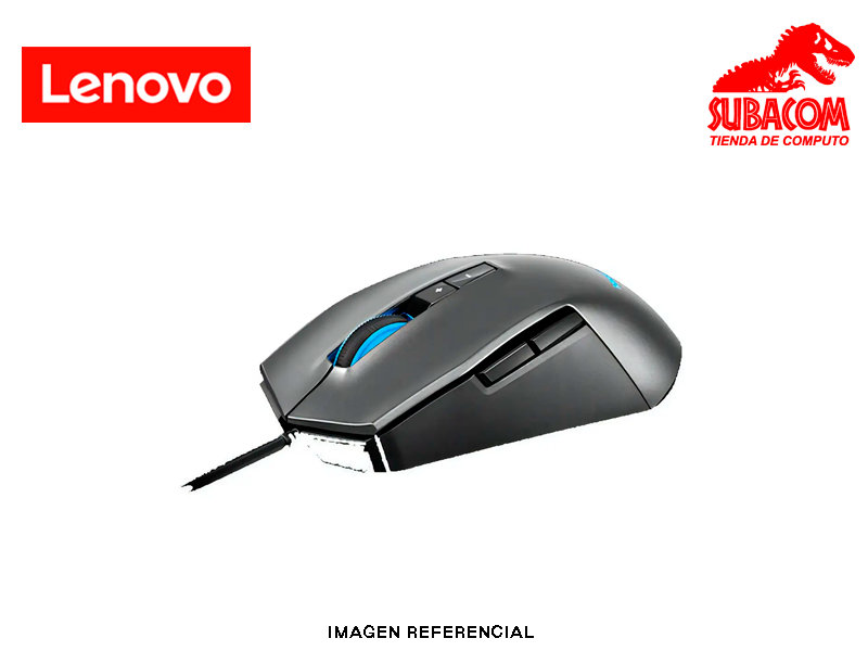 MOUSE LENOVO IDEAPAD GAMING, LED, 3200 DPI, COLOR NEGRO 1