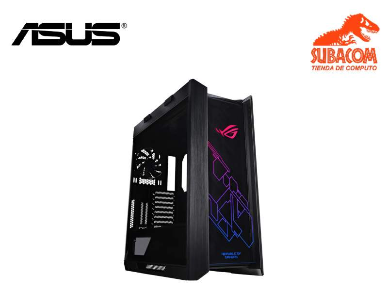 CASE ASUS ROG STRIX HELIOS GX601 ARGB, 4 FAN, VIDRIO TEMPLADO, COLOR NEGRO