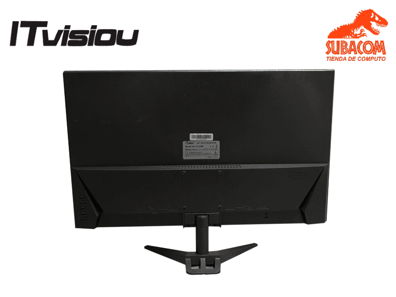 MONITOR ITVISIOU IT 2400 24" FULL HD, VA, 2MS, HDMI, VGA, COLOR NEGRO 1
