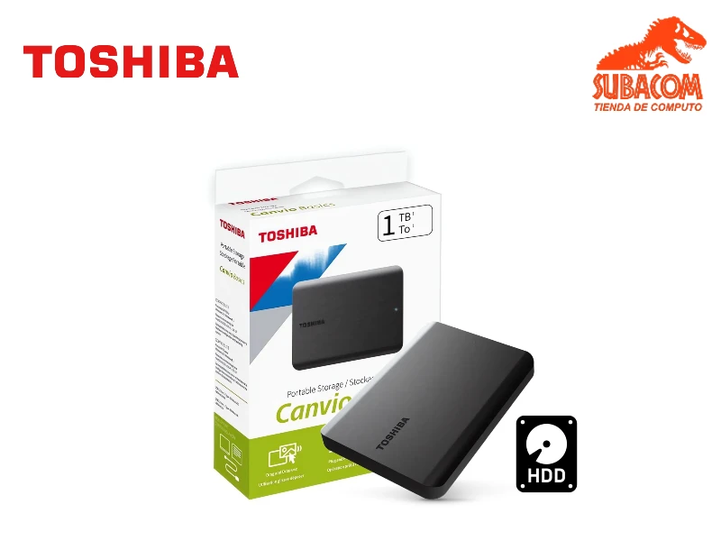 DISCO EXTERNO TOSHIBA CANVIO BASICS 1TB
