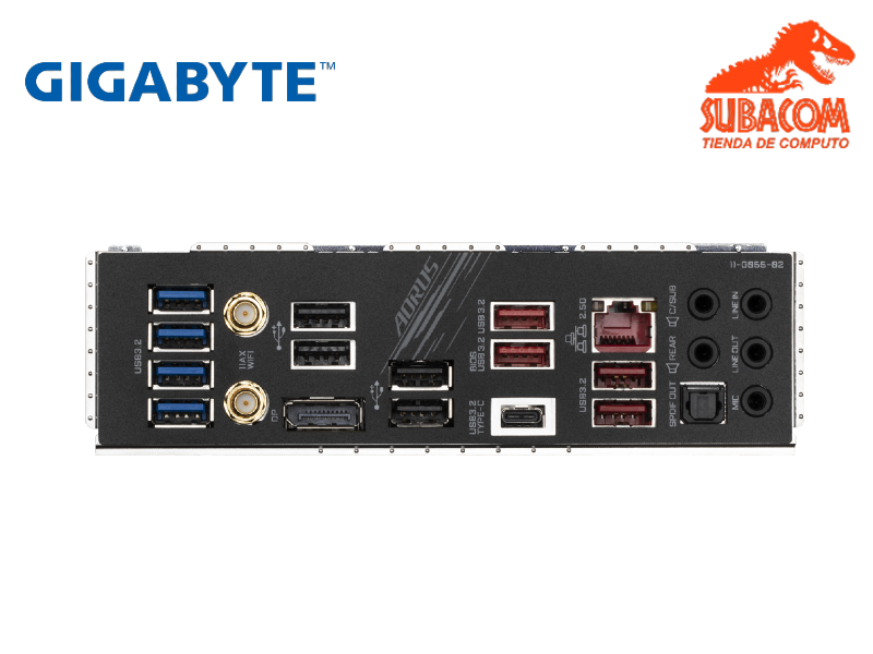 PLACA MADRE GIGABYTE AORUS PRO AX Z590, INTEL LGA 1200, DDR4 1