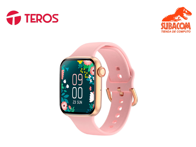 SMARTWATCH TEROS TE-8080, 1.78" AMOLED, COLOR ROSA