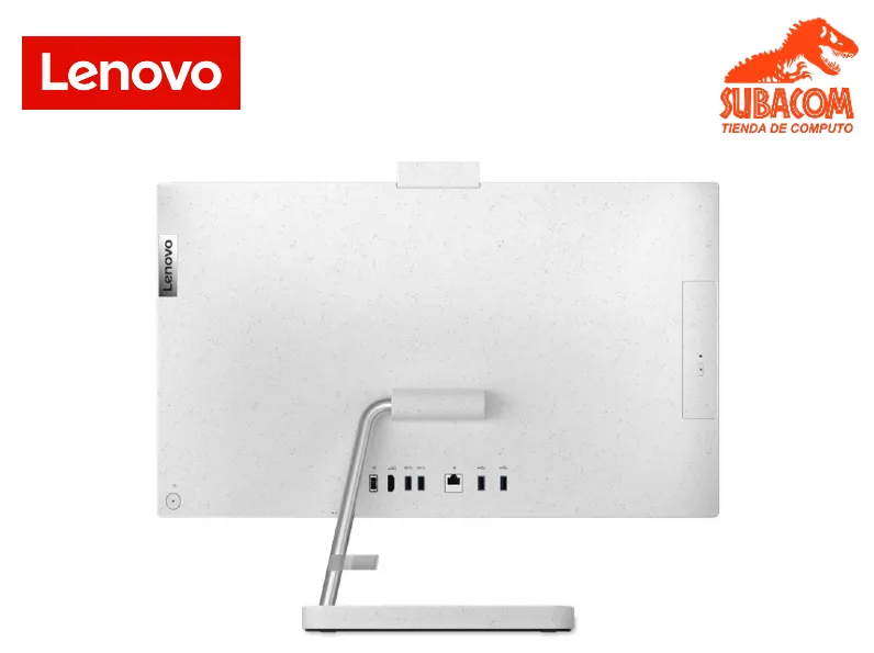 LENOVO AIO IDEACENTRE 3 24ALC6, AMD RYZEN 5-7530U, RAM 8GB, SSD 512GB, AMD RADEON GRAPHICS, PANT. 23.8" FULL HD IPS 60HZ, WINDOWS 11 HOME, COLOR BLANCO + MOUSE Y TECLADO 1