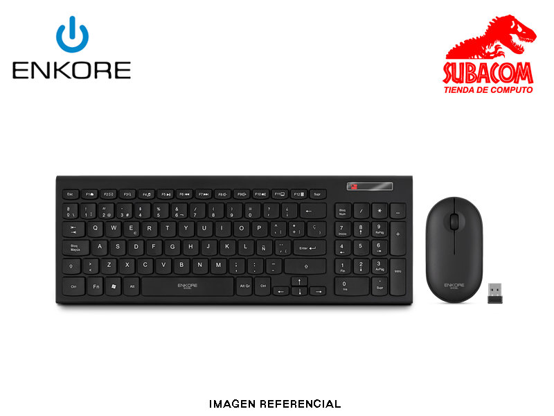 TECLADO Y MOUSE INALAMBRICO ENKORE EXCEL ENT 701.2