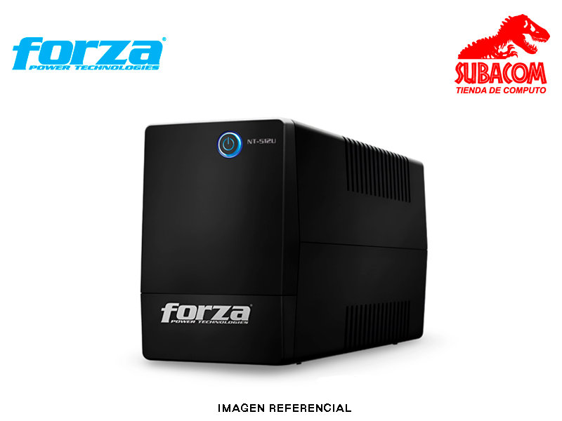 UPS FORZA NT-512U 500VA, 250W, 18MIN BACKUP, 6 TOMAS, NIVEL PROTECCION 5