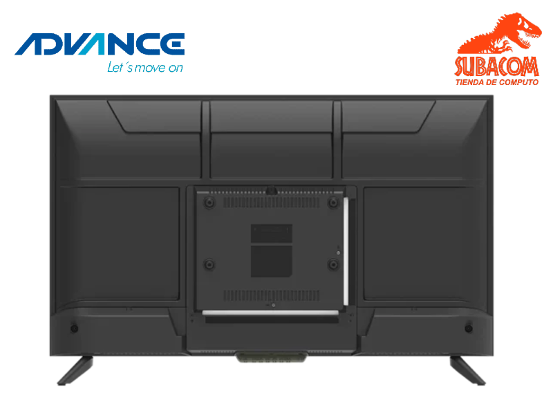 TELEVISOR SMART ADVANCE TV-WADV43UPE 43" UHD 4K 3840X2160, WIRELESS, LAN, 03 HDMI, 03 USB 2