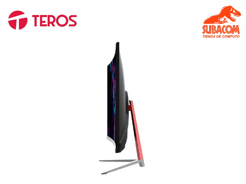 Monitor Curvo Teros TE-2401S 24", FHD, VA, 100Hz, HDMI, VGA 1