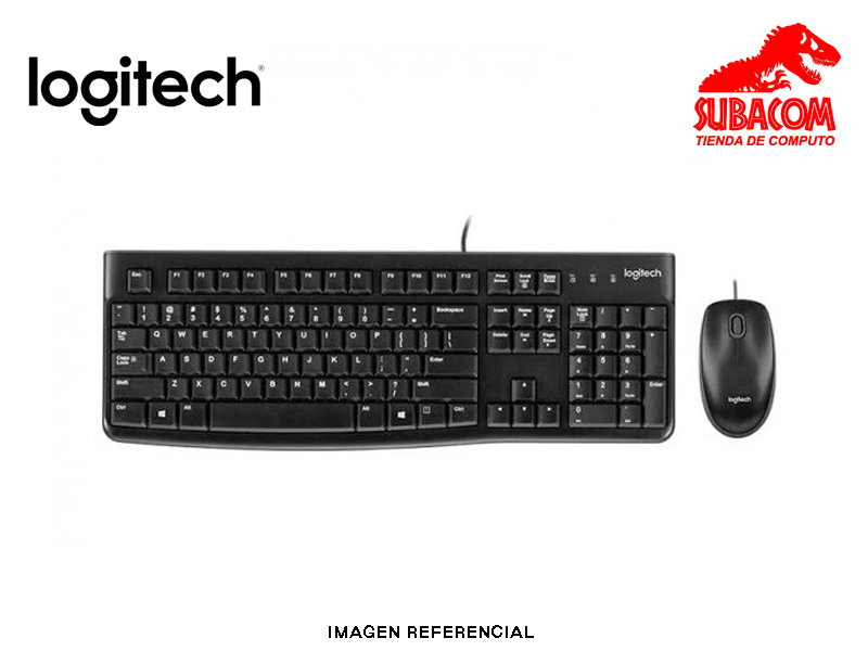 COMBO LOGITECH TECLADO Y MOUSE MK120
