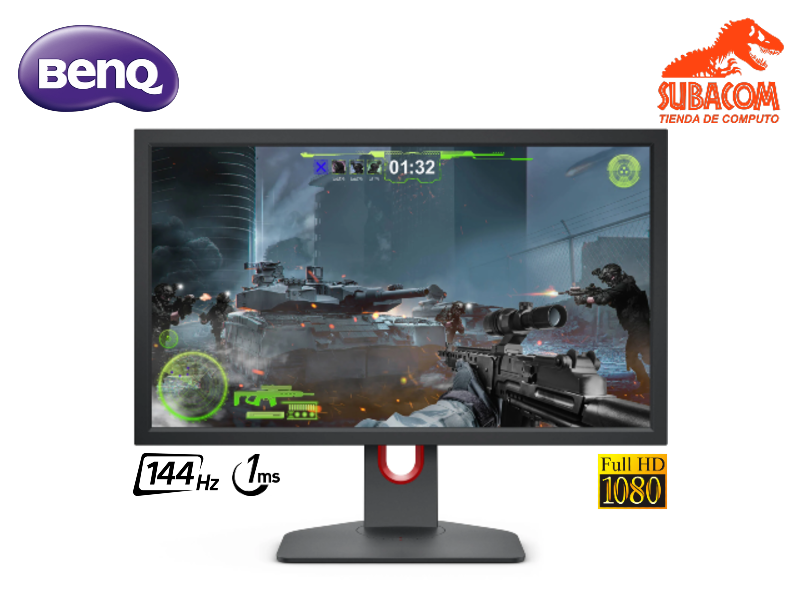 MONITOR BENQ ZOWIE  XL2411K 24" 144HZ, FULL HD, 1080 P, 1MS, PLANO 