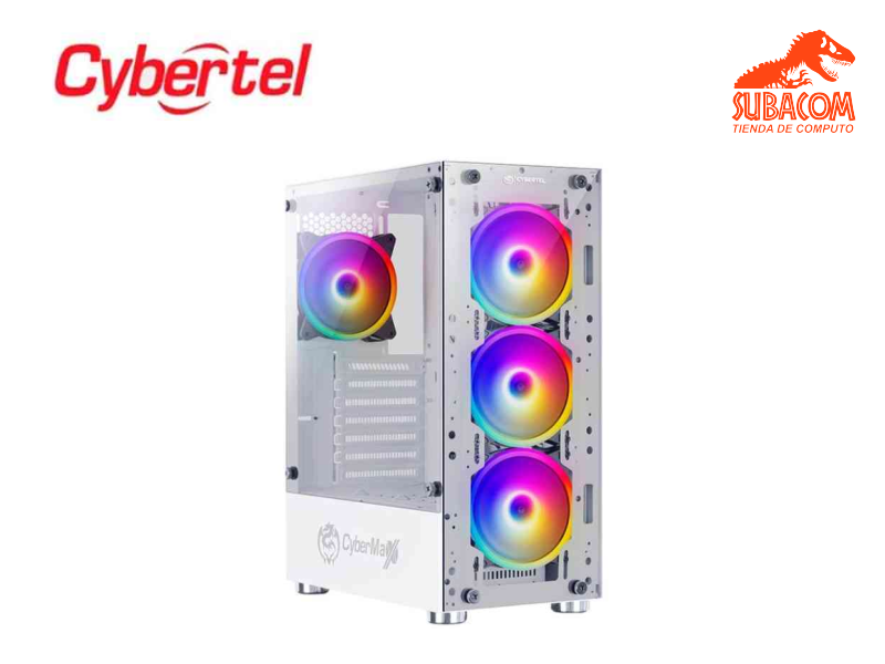 CASE GAMER CYBERTEL KILLER WHITE CBX5016W