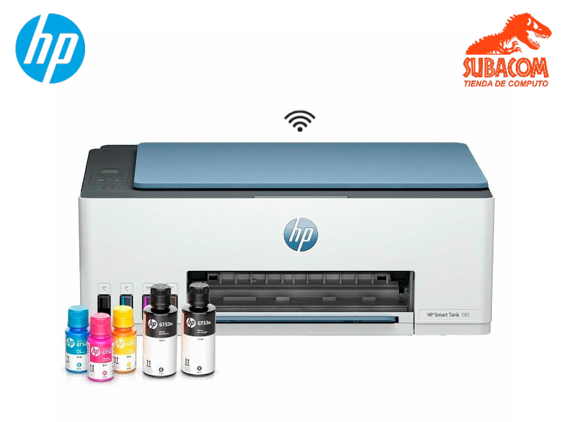 IMPRESORA MULTIFUNCIONAL HP SMART TANK 585, WIFI, BLUETOOTH