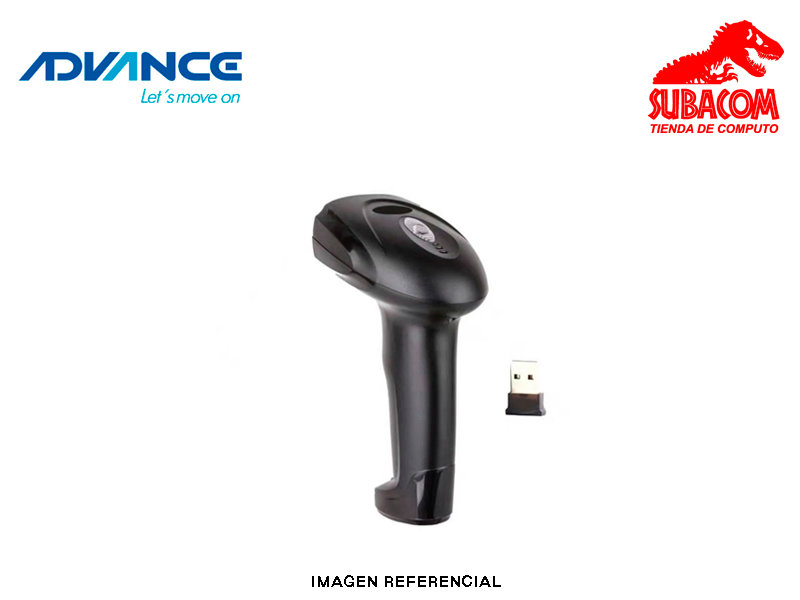 ESCANER INALAMBRICO ADVANCE ADV-6013N DE CODIGO DE BARRAS 2D