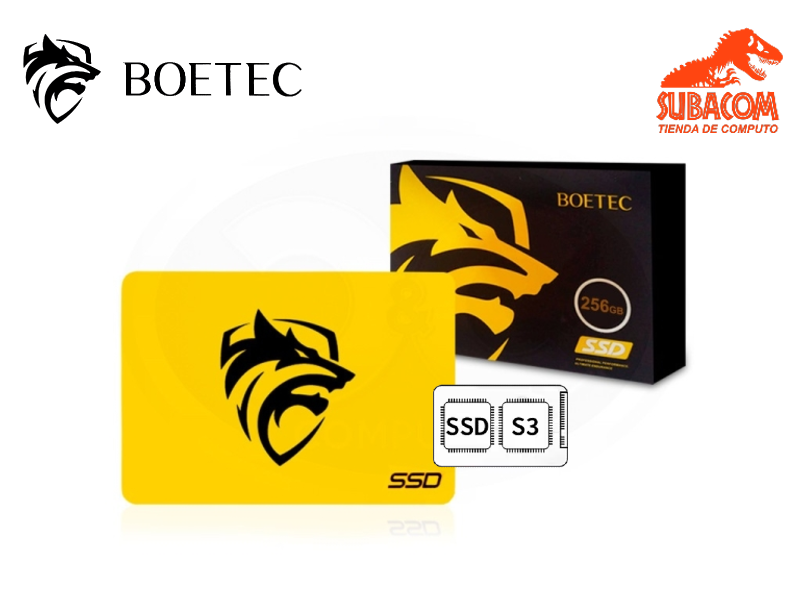 DISCO SOLIDO BOETEC 256GB SATA 2.5"