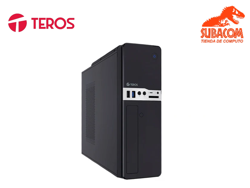 CASE TEROS SLIM TE-1032S 230W, 1 FAN, COLOR NEGRO