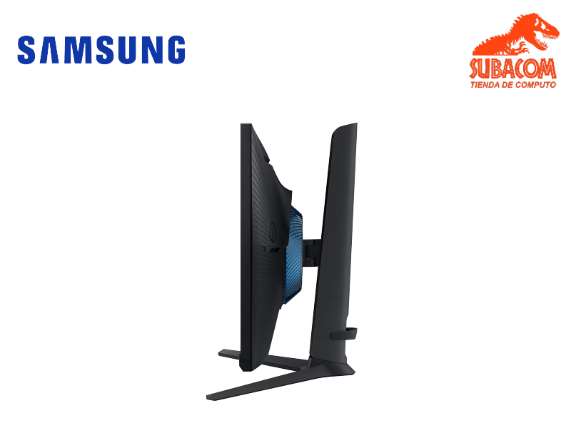 MONITOR PLANO SAMSUNG ODYSSEY G3 LS24DG300ELXPE, 24" FULL HD, VA, 180HZ, 1MS, PIVOTEABLE, COLOR NEGRO 2
