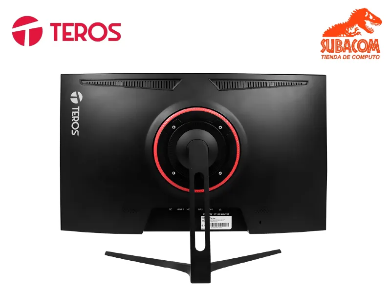MONITOR PLANO GAMING TEROS TE-2769G, 27" QHD IPS FLAT, 180 HZ, 1MS, HDMI, DP, AUDIO 2