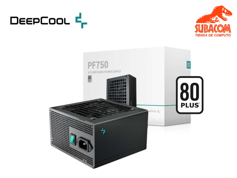 FUENTE DE PODER DEEPCOOL PF750 80+WHITE  ATX 