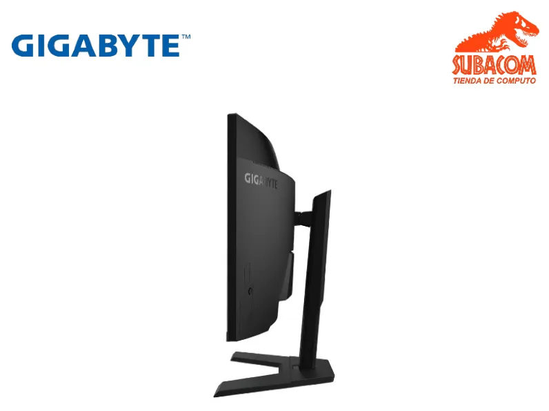 MONITOR GAMER CURVO GIGABYTE GS34WQCA, 34" 3.5K WQHD (3440x1440), VA, 120HZ, 1MS MPRT, 1500R, PIVOTEABLE, COLOR NEGRO 1