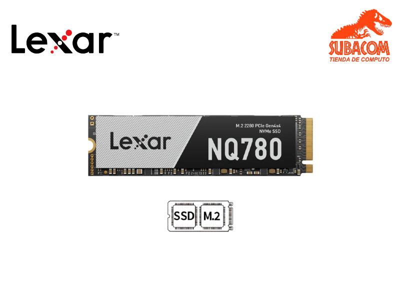DISCO SOLIDO LEXAR NQ780 1TB 6500MB/S NVME M.2 2280